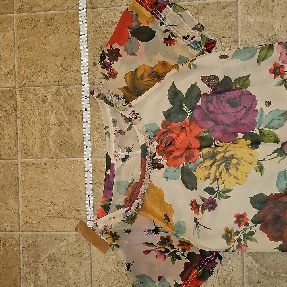 Ted Baker Multicolor Floral Blouse - Picture 3 of 7